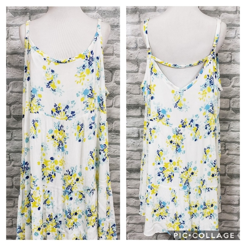 Torrid sundress floral with strappy back sz 4 *CL
